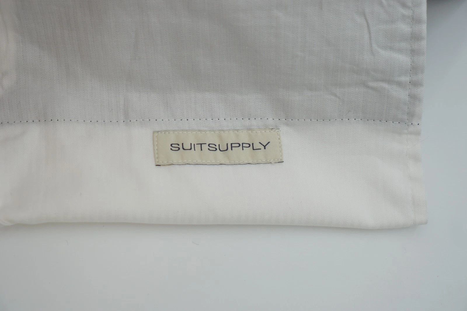 Suitsupply Men Suitsupply Pants Brescia 100% Linen Grey Angellico US40 Size 40R - 4 Thumbnail