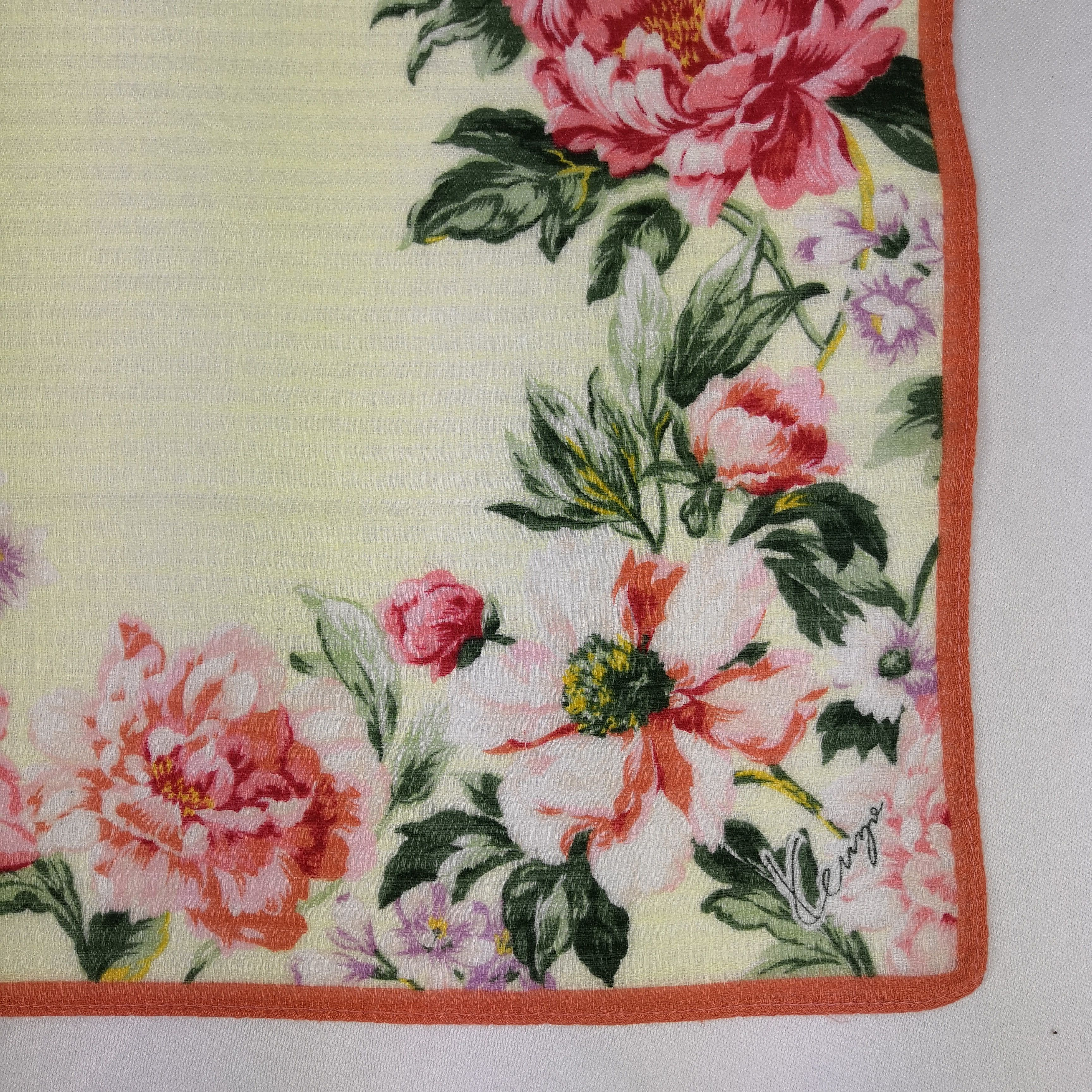 Kenzo Vintage Kenzo Bandana Handkerchief Neckerchief Size ONE SIZE - 3 Thumbnail