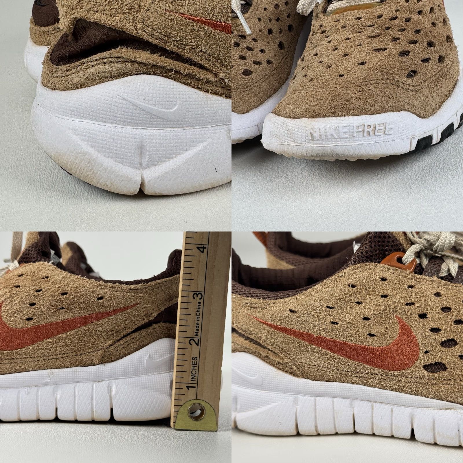 Nike Nike Free Run Trail Mens 8 Dark Driftwood Russet CW5814-200 Brown Sneaker Shoes Mens Medium Brown 2021 Nike Free Nike Free Run Trail Size US 7 / EU 40 - 8 Thumbnail