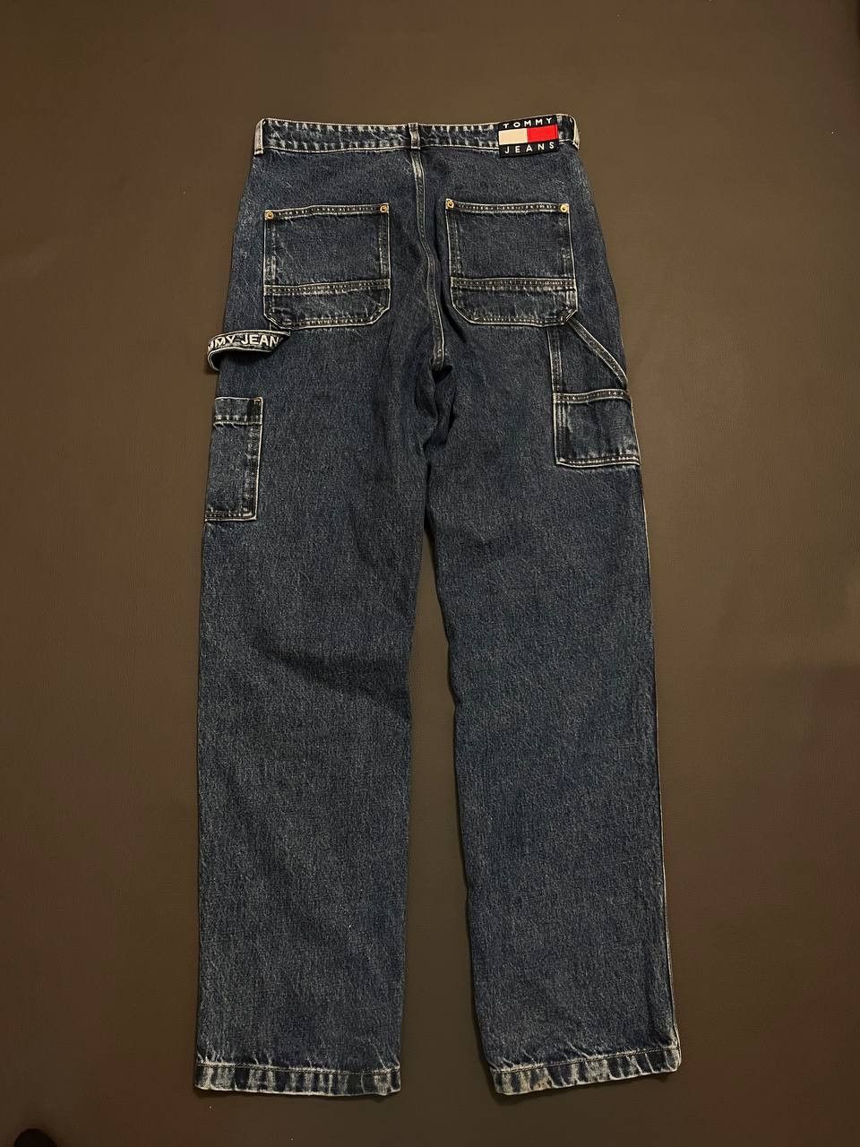 Tommy Hilfiger × Vintage Tommy Hilfiger Vintage Jeans Mens 30 x 34 Baggy Skater Y2K Size US 32 / EU 48 - 2 Thumbnail