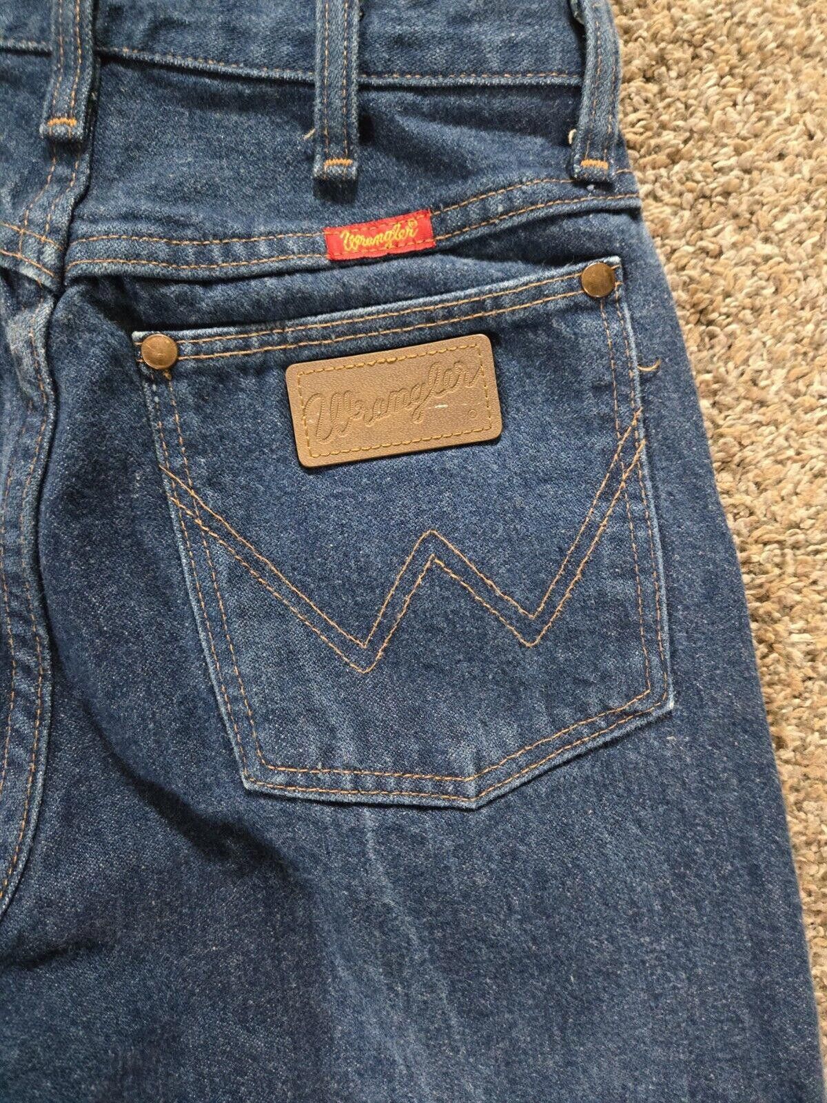 Wrangler Vintage Womens Wrangler Jeans Size 5 X 34 Made In USA Size 30" / US 8 / IT 44 - 8 Thumbnail