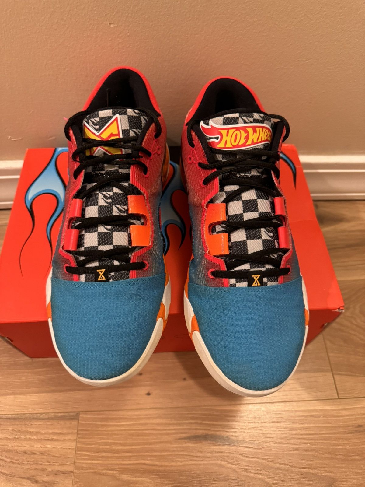 Nike Paul George PG 6 Hot Wheels Size US 11 / EU 44 - 3 Thumbnail