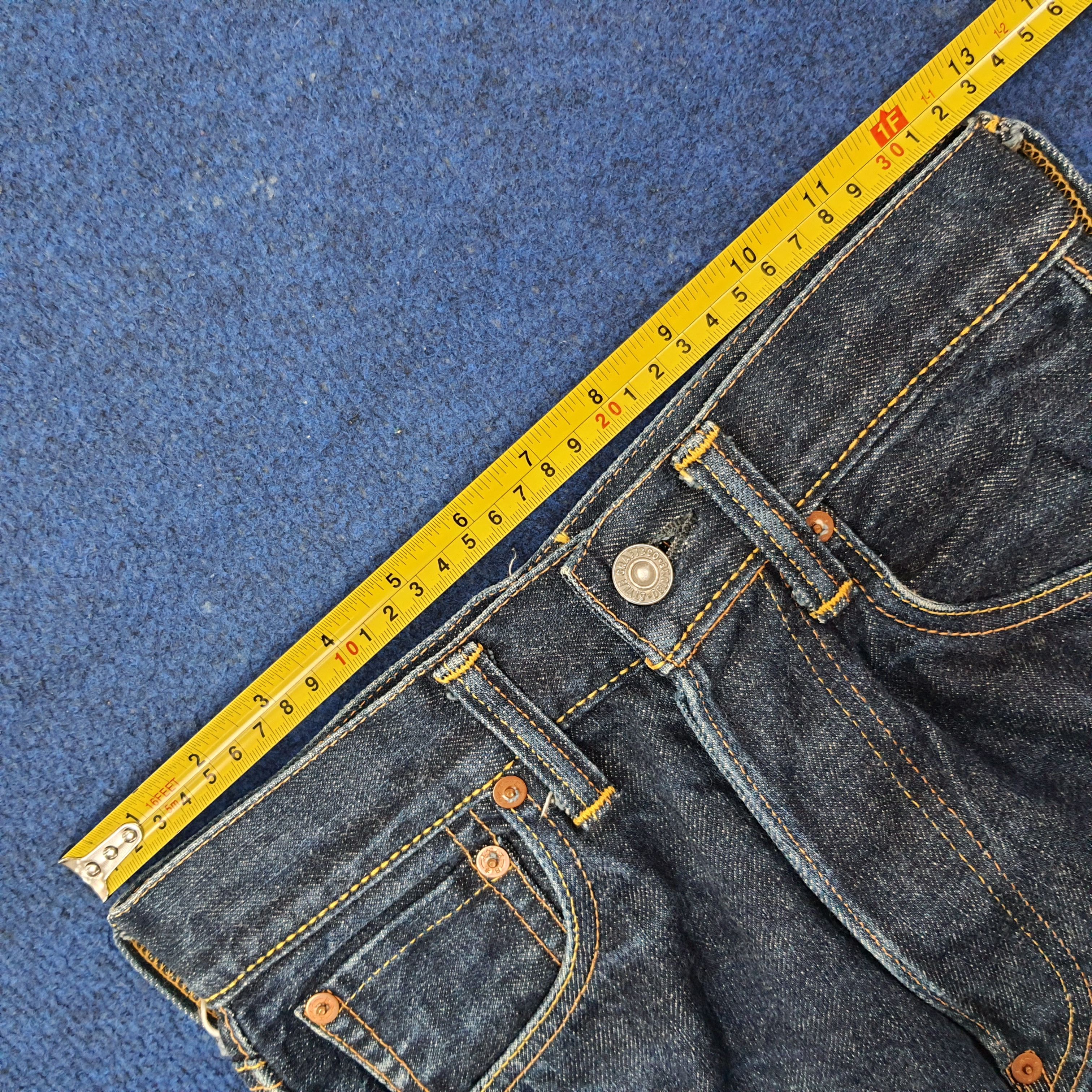 Evisu Vintage Evisu Size 24 Selvedge Custom Daicock Jeans C252N8 Size US 26 / EU 42 - 11 Thumbnail