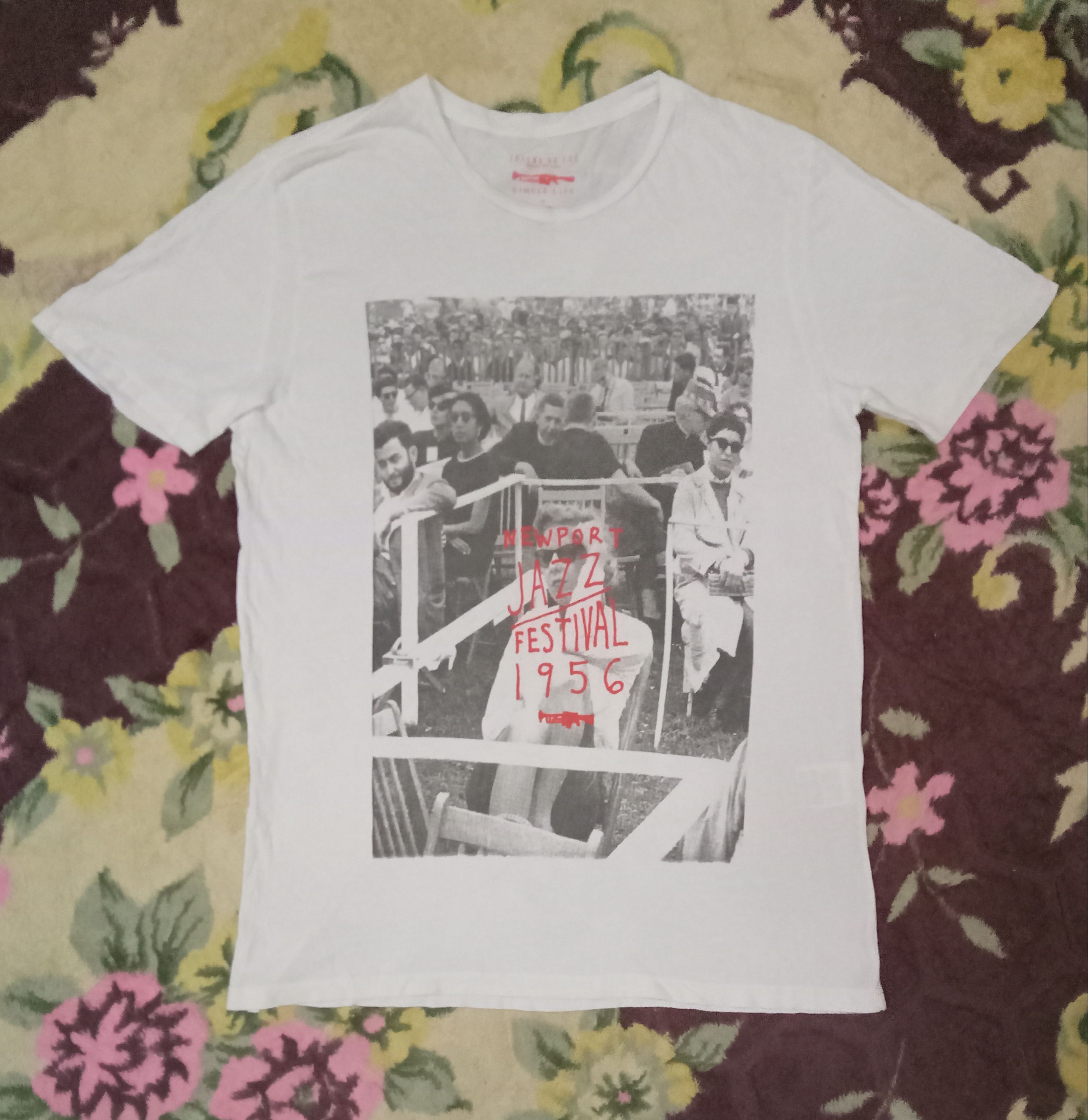 Other Friend Or Foe Newport Jazz Festival 1956 T Shirt Size US M / EU 48-50 / 2 - 2 Thumbnail