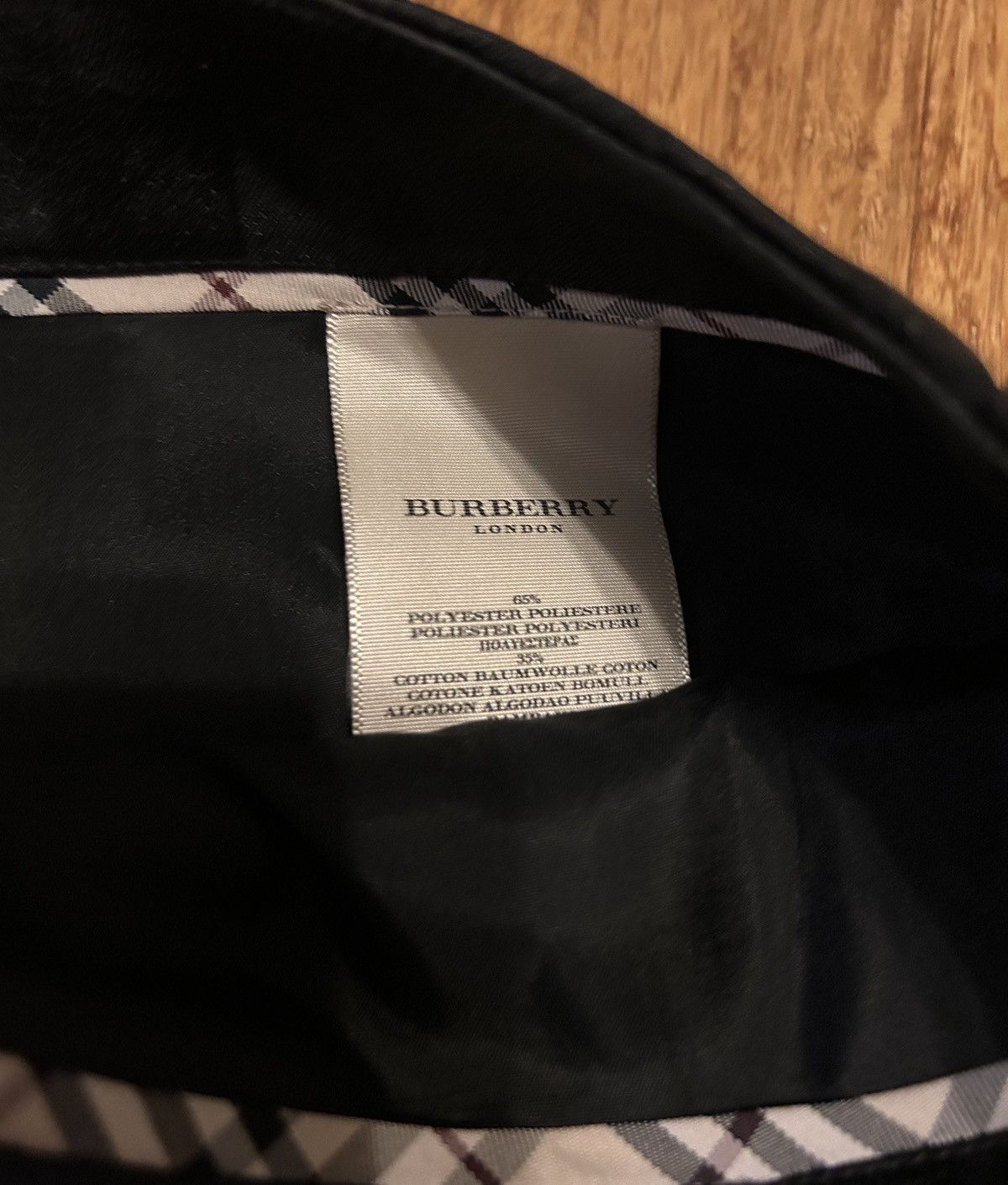 Burberry Burberry Black Shadow Check Plaid Skirt size US 4 Size 27" / US 4 / IT 40 - 6 Thumbnail