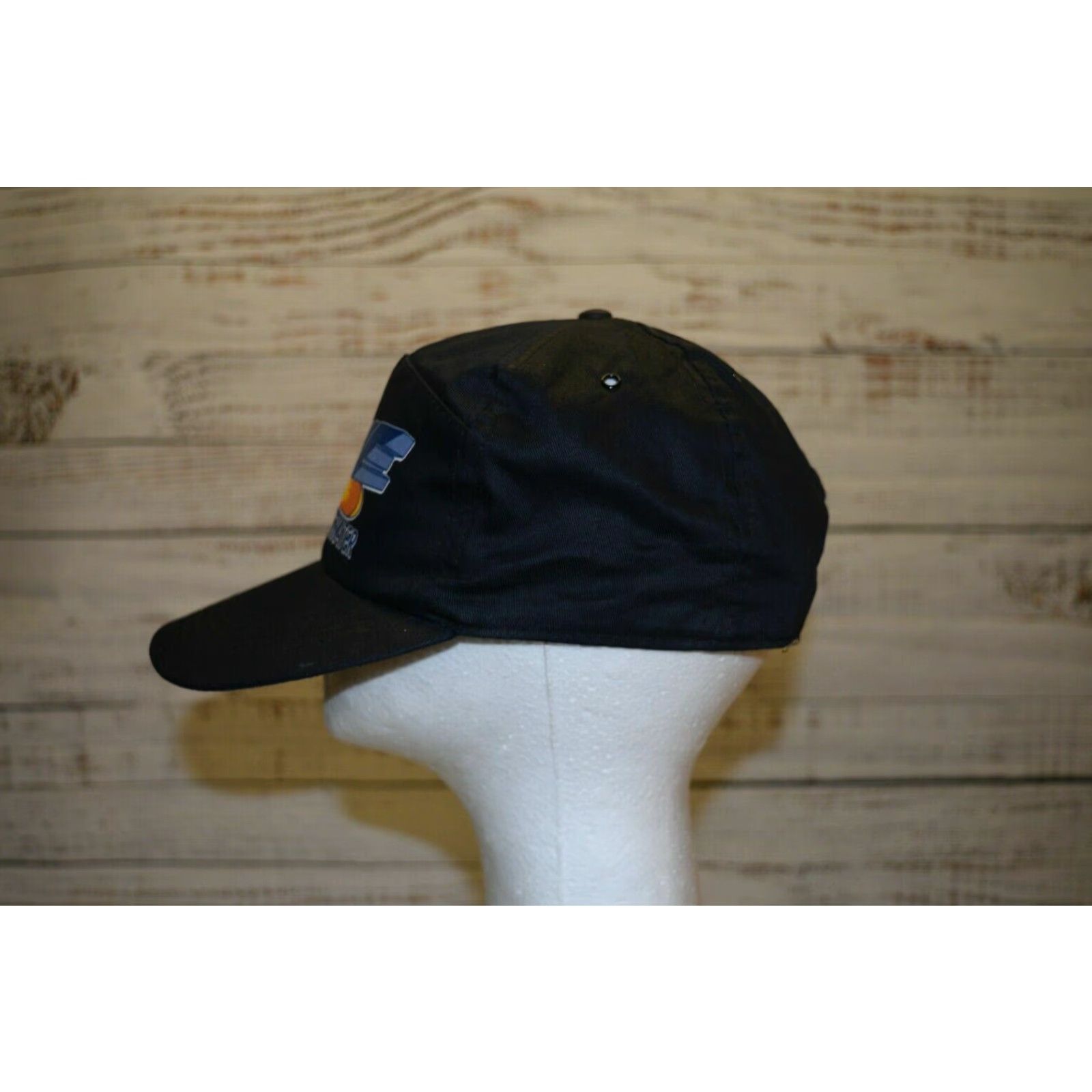 Vintage VINTAGE Navy Blue Inline Skate 5-Panel Snapback Hat Adult One Size 80s Skater Graphic Adjustable Men Size ONE SIZE - 5 Thumbnail