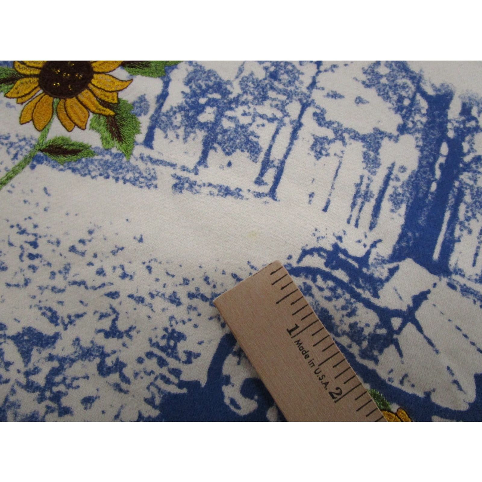Sunflower VINTAGE Breckenridge Embroidered Sunflower Floral Pullover Sweatshirt Size L Grandma Y2K Size L / US 10 / IT 46 - 5 Thumbnail