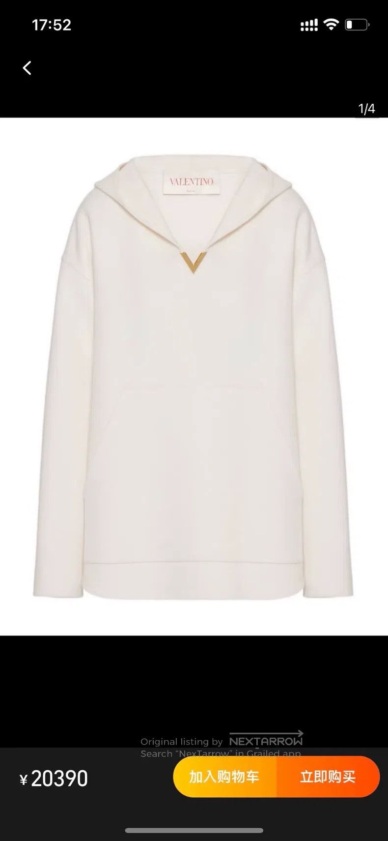 Valentino Valentino Women's wool and cashmere pullover Size M / US 6-8 / IT 42-44 - 9 Thumbnail