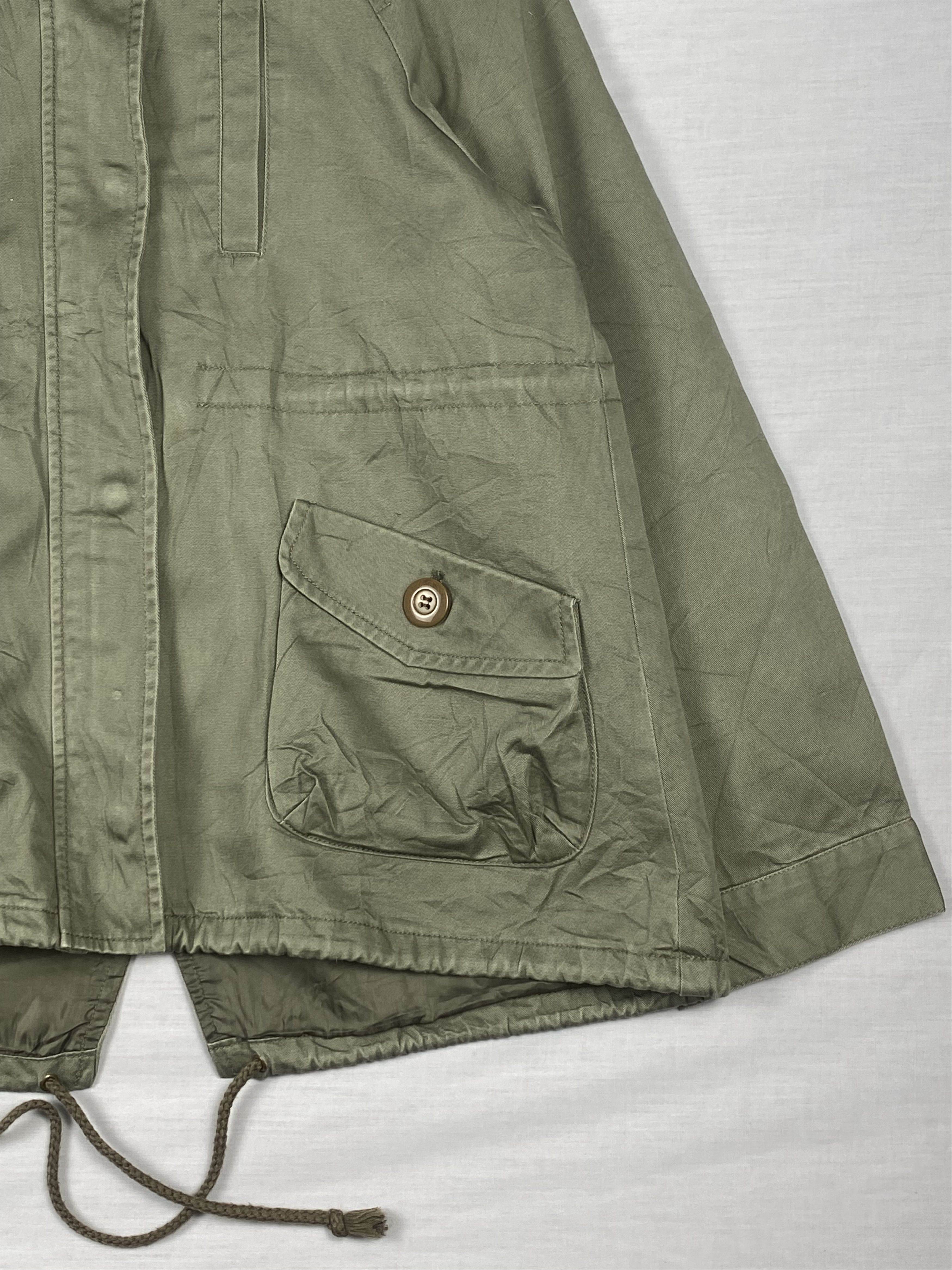 Japanese Brand Vintage Cinema Club Hoodie Zip Up Plain Canvas Jacket Size US M / EU 48-50 / 2 - 7 Thumbnail