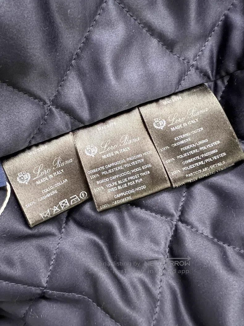 Loro Piana Loro Piana Classic Fur Collar Icery Ski Jacket, Cashmere w Size L / US 10 / IT 46 - 7 Thumbnail