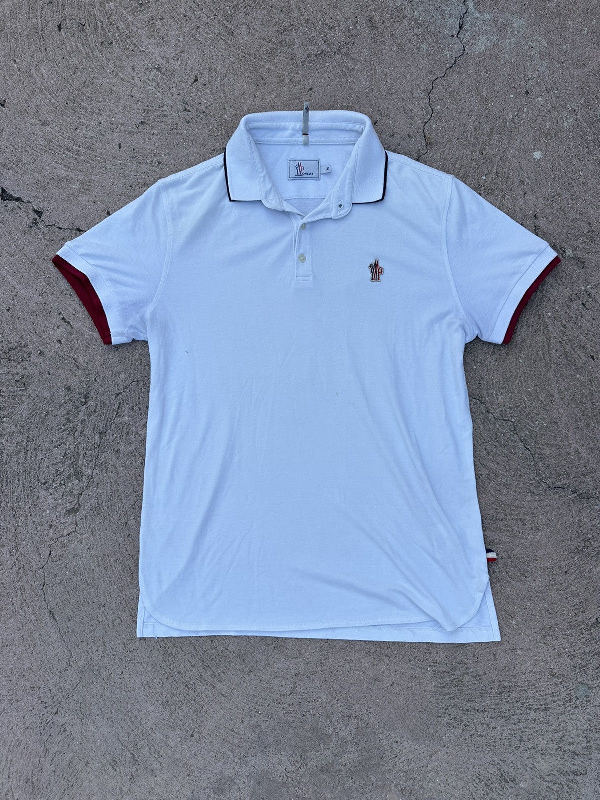 人気ランキング1位～（売れ筋商品） Moncler Fit Slim Corta Manica Polo Maglia Moncler Men's トップス