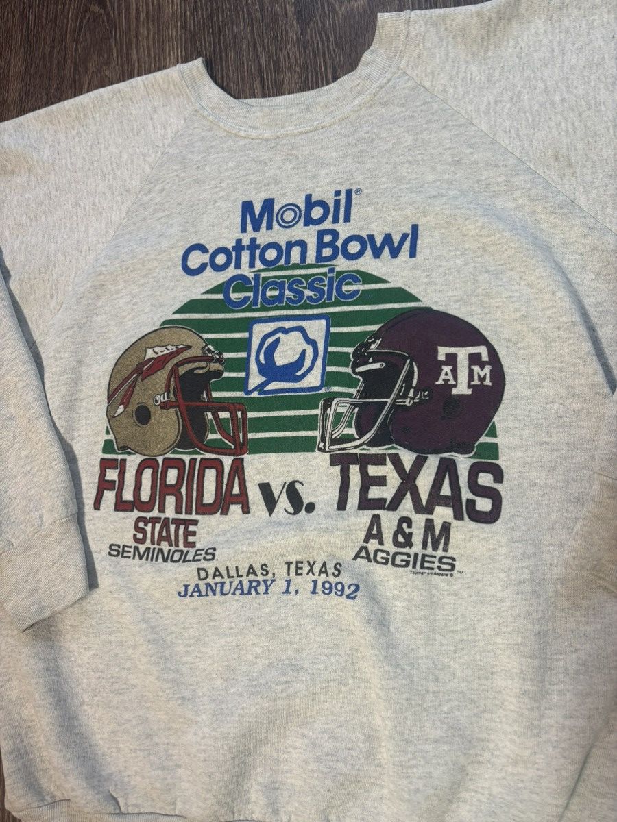 Other Vintage 1992 Florida State/Texas A&M Crewneck Sweatshirt Size US XL / EU 56 / 4 - 2 Thumbnail
