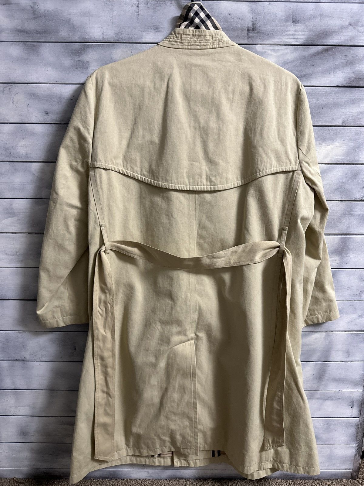 Burberry Rare Luxury Burberry WMN Coat Vintage Nova Check Size ONE SIZE - 10 Thumbnail