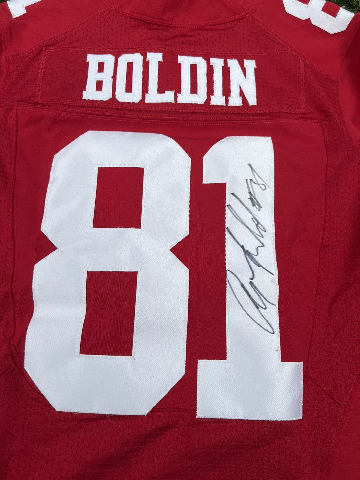 NFL Anquan Boldin San Francisco 49ers Signed Jersey Size US M / EU 48-50 / 2 - 9 Thumbnail
