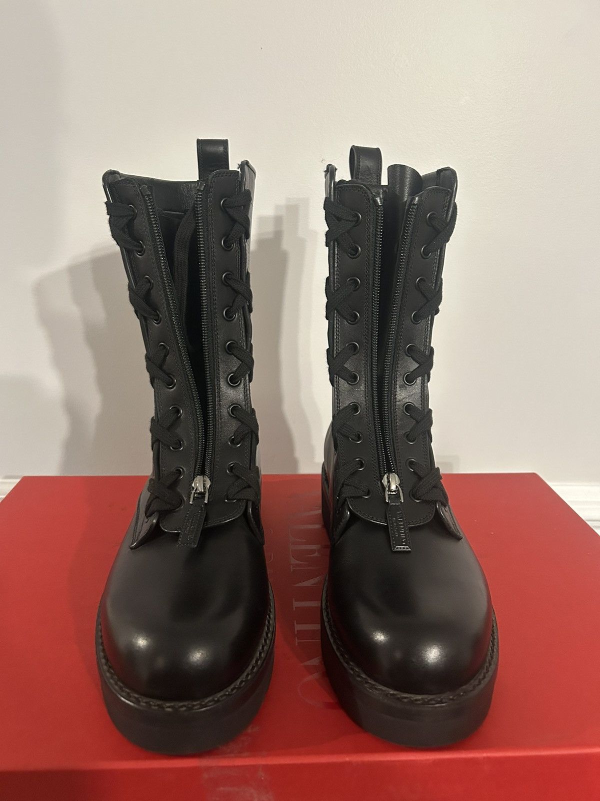 Valentino Valentino combat boot Size US 9.5 / EU 42-43 - 3 Thumbnail
