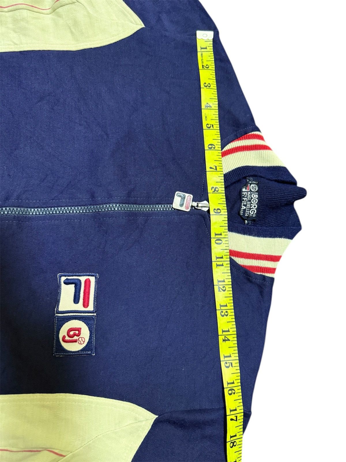 Fila Vintage Fila Bj BJORN BORG 80s Size US M / EU 48-50 / 2 - 12 Thumbnail