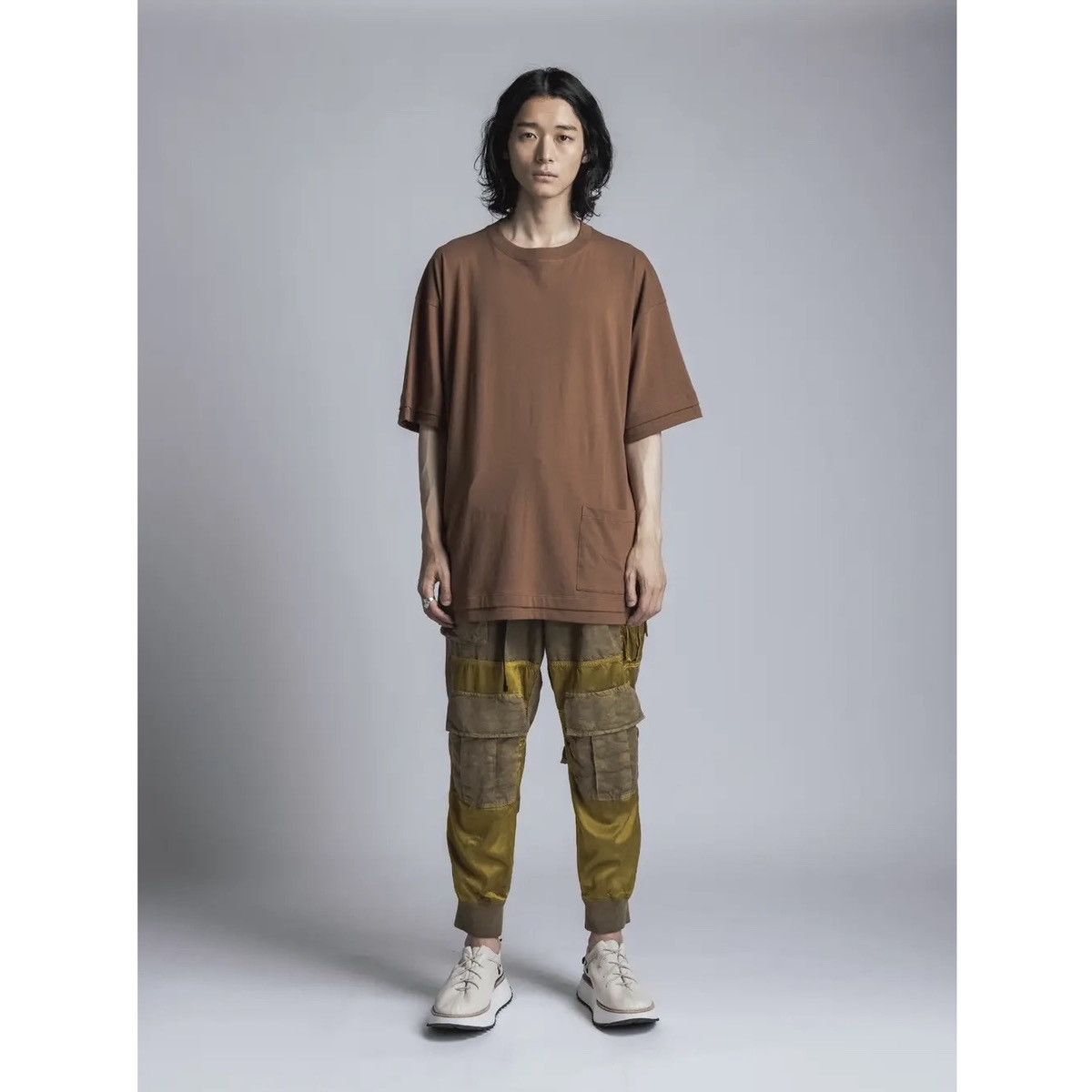 The Viridi-anne SS22 Soft Jersey Layered Short Sleeve T-Shirt size 1 cotton Size US S / EU 44-46 / 1 - 11 Thumbnail