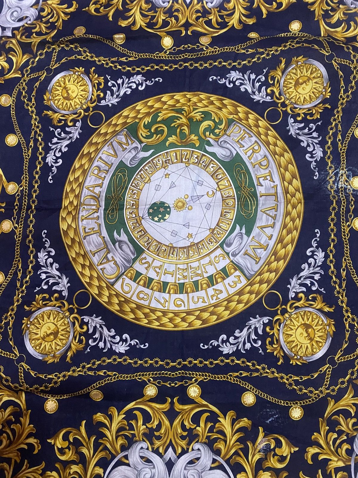 Celine × Vintage Vintage Celine Scarf Silk 20.5x21 inches Size ONE SIZE - 5 Thumbnail