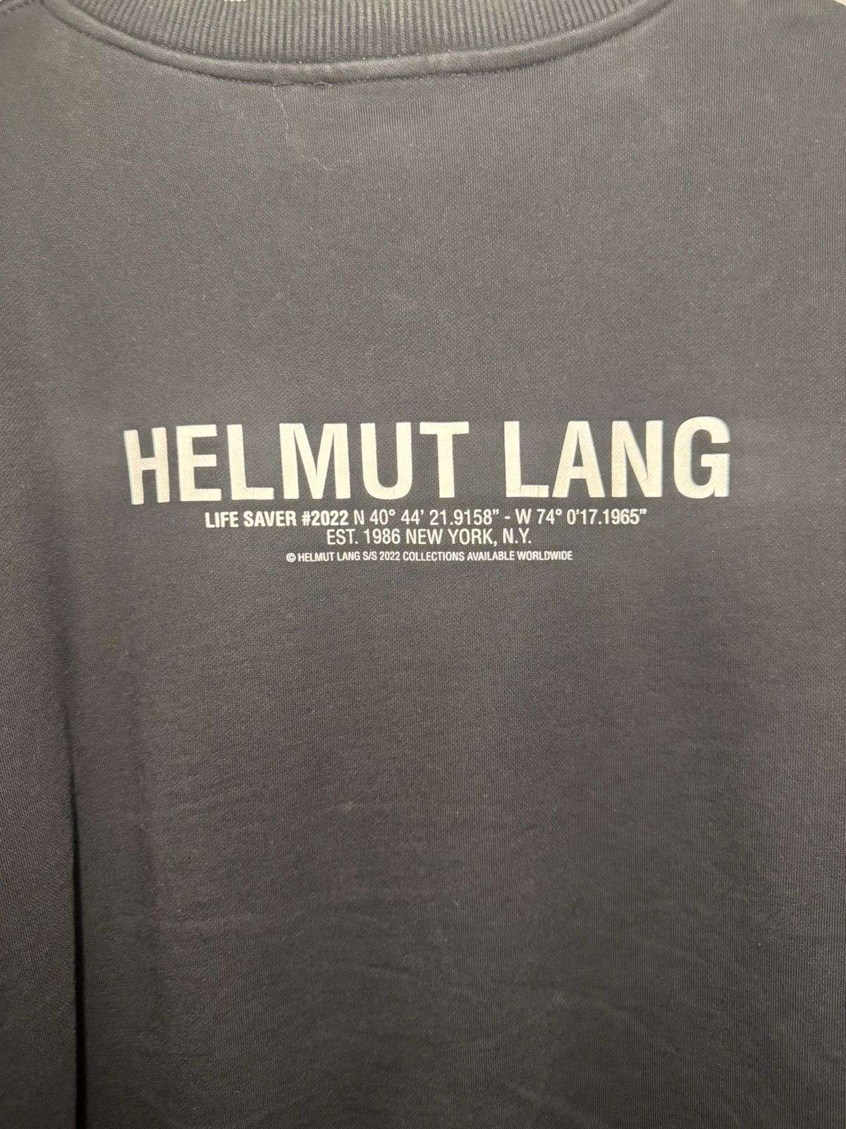 Helmut Lang Helmut Lang Cross Crewneck Sweatshirt Size US XL / EU 56 / 4 - 2 Thumbnail