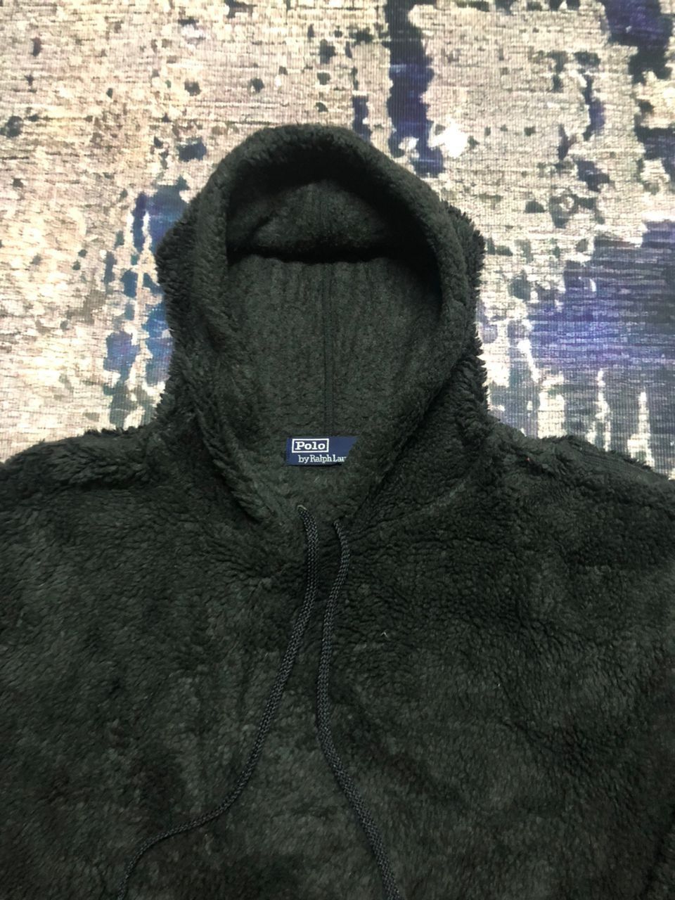 Polo Ralph Lauren 90s Polo Ralph Lauren Fullover Hoodie Fleece Deep Pile Size US L / EU 52-54 / 3 - 3 Thumbnail