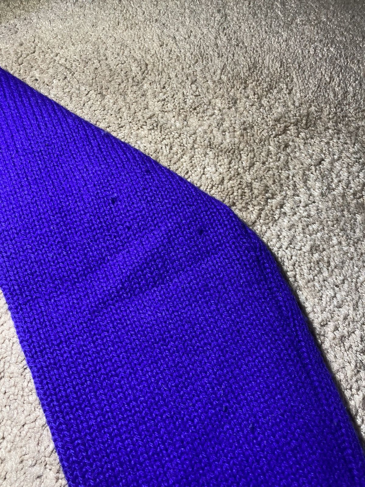 Walter Van Beirendonck AW98 W&LT Royal Purple Lambswool Knit Sweater Beirendonck 90 Size US M / EU 48-50 / 2 - 4 Thumbnail