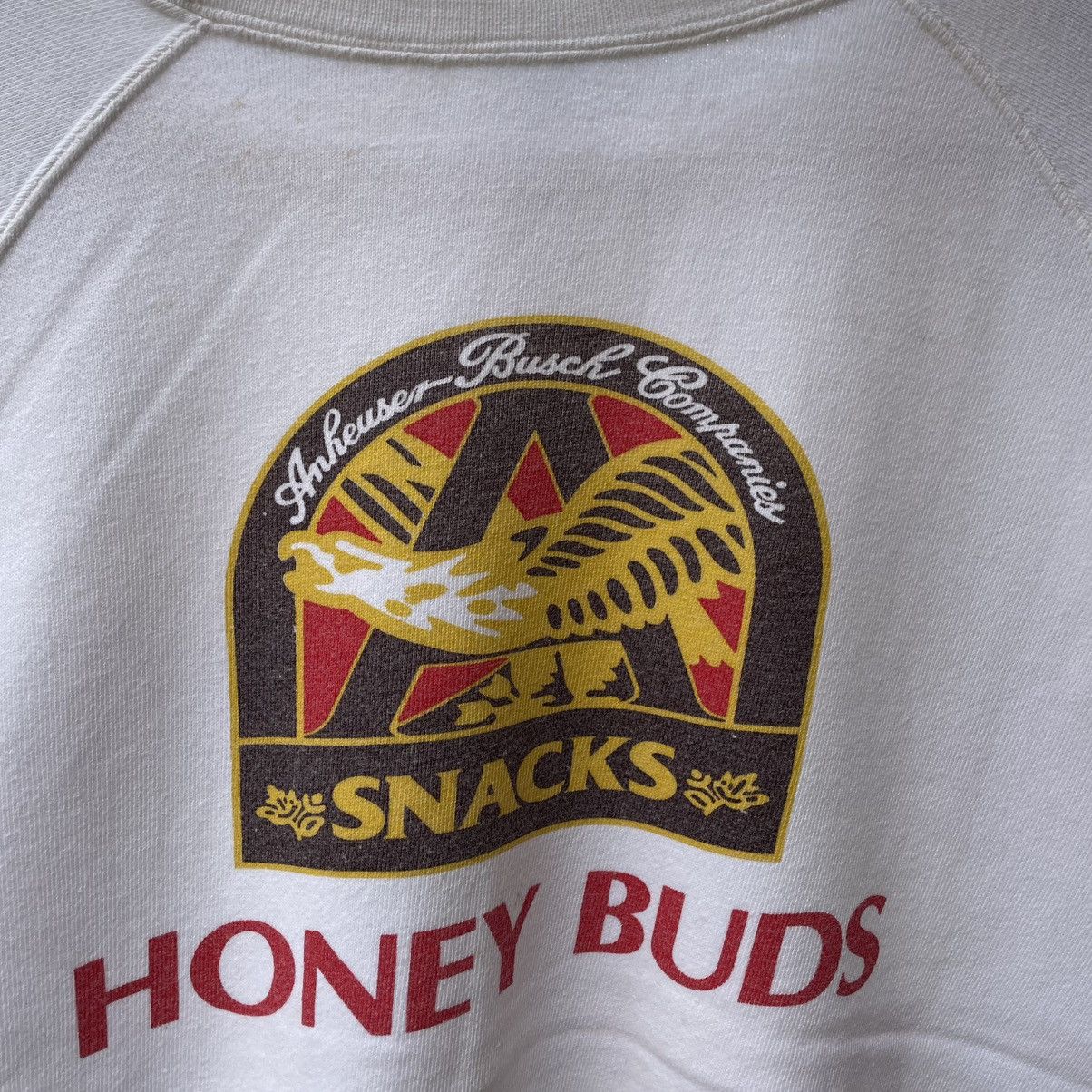 Budweiser 🔥Vintage Budweiser Big Logo Honey Buds Boxy Sweatshirts Size US M / EU 48-50 / 2 - 3 Thumbnail