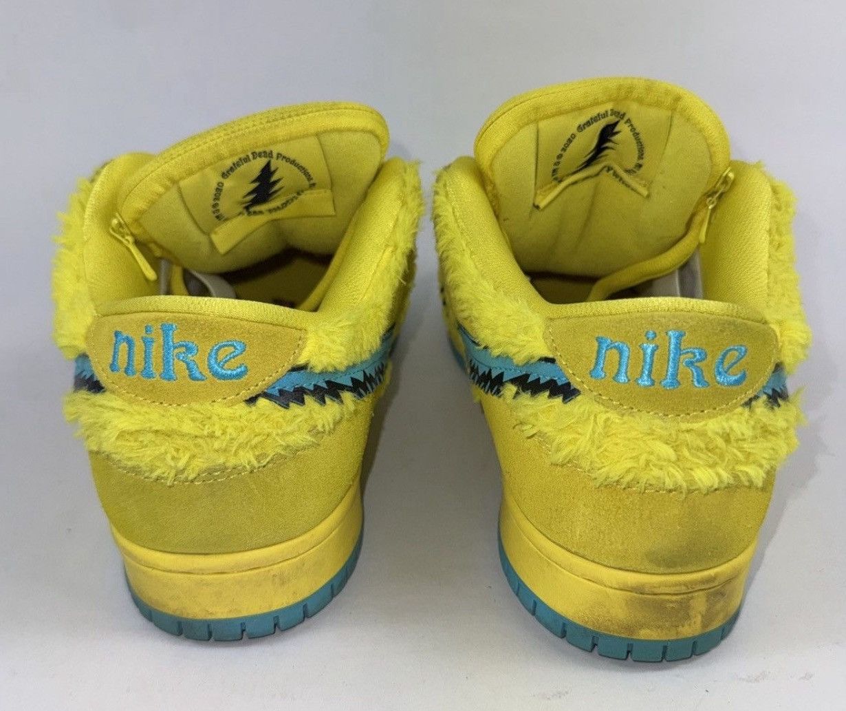 NIKE SB DUNKS GRATEFUL DEAD BEARS SNEAKERS