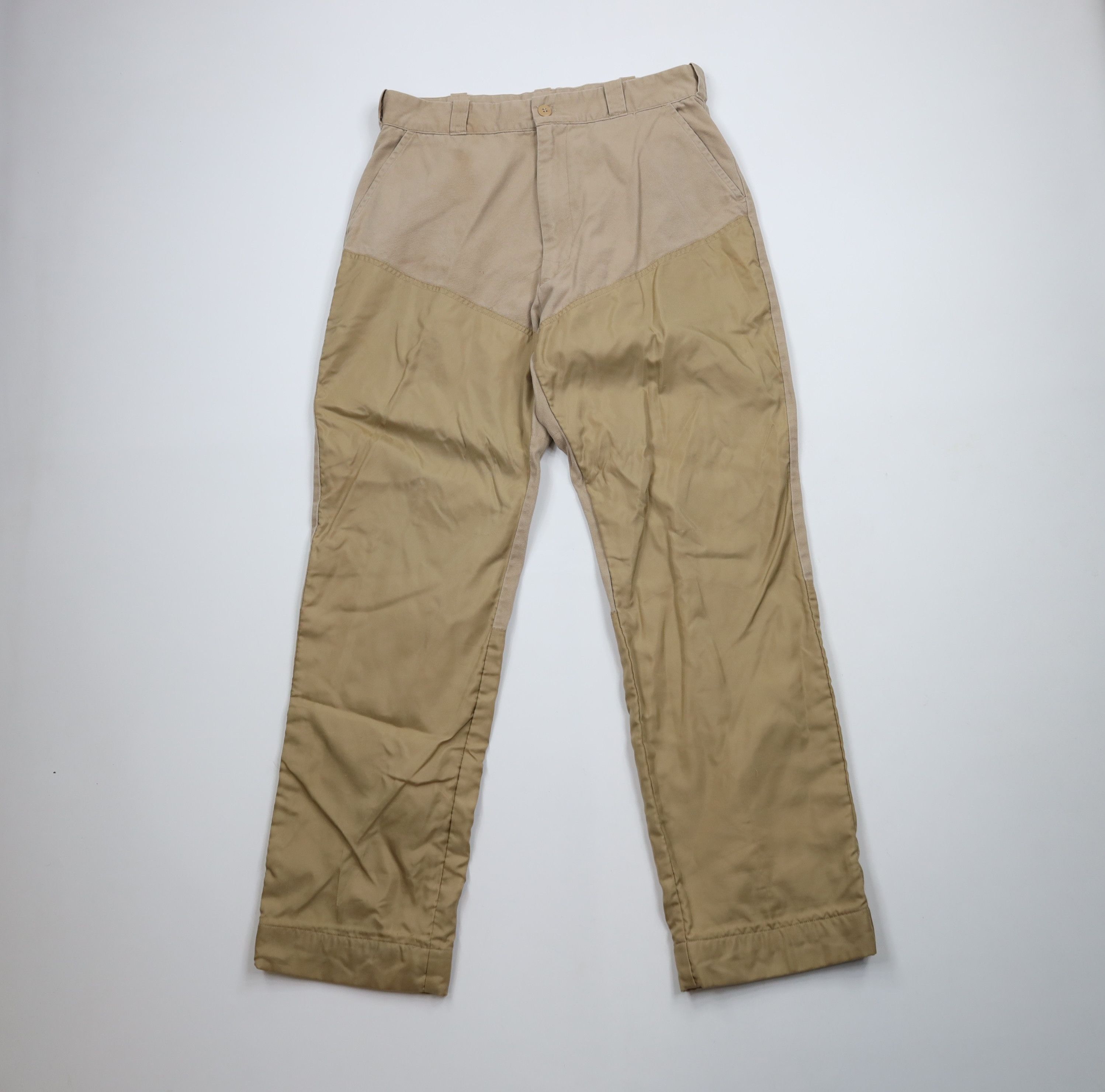 Vintage Vintage 90s Streetwear Wide Leg Hunting Field Brush Pants Size US 34 / EU 50 - 1 Thumbnail