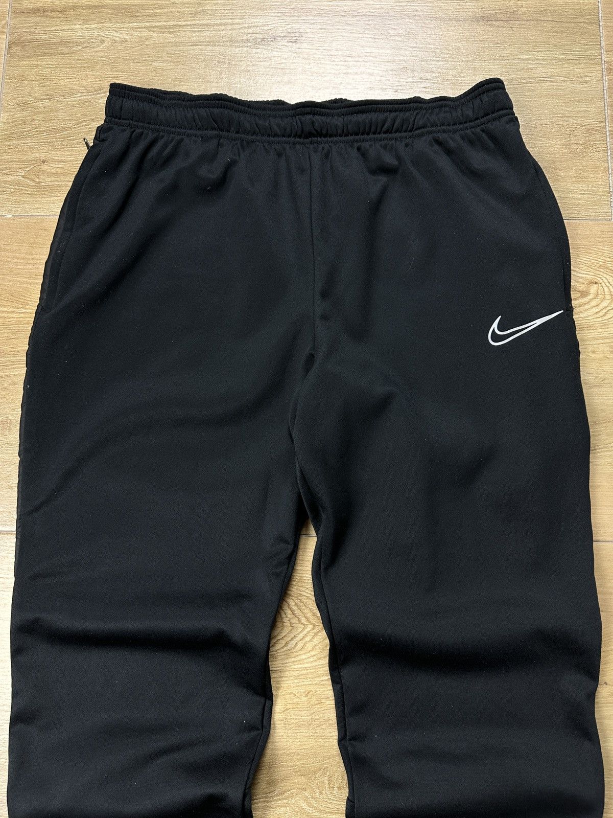 Nike × Vintage Y2K Nike Dri-Fit Track Pants Reflective Logo Swoosh Size US 34 / EU 50 - 2 Thumbnail