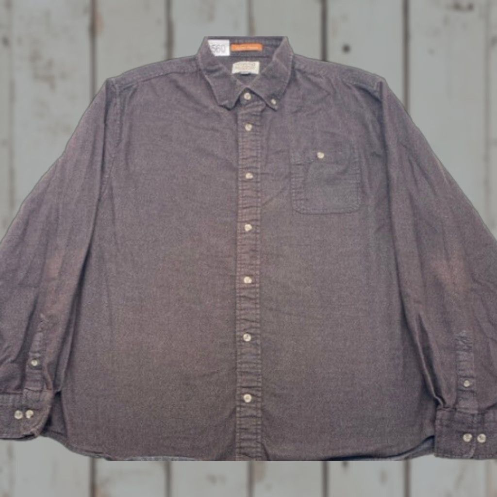 Hudson North Hudson Mens Shirt 2XL Long Sleeve Button-Up Black Flannel Shirt 3560 Size US XXL / EU 58 / 5 - 1 Thumbnail