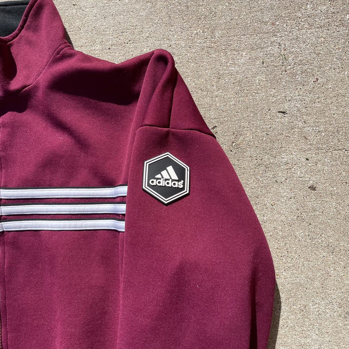 Adidas × Vintage Vintage Adidas Mississippi State Bulldogs Soccer Jacket L Size US L / EU 52-54 / 3 - 6 Thumbnail