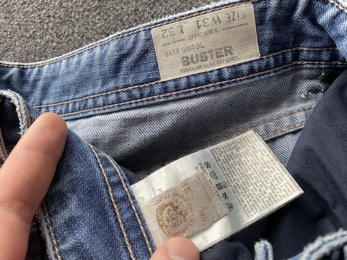 Diesel 🔥Opium Punk Diesel Buster regular slim tapered jeans 31 y2k Size US 31 - 4 Thumbnail