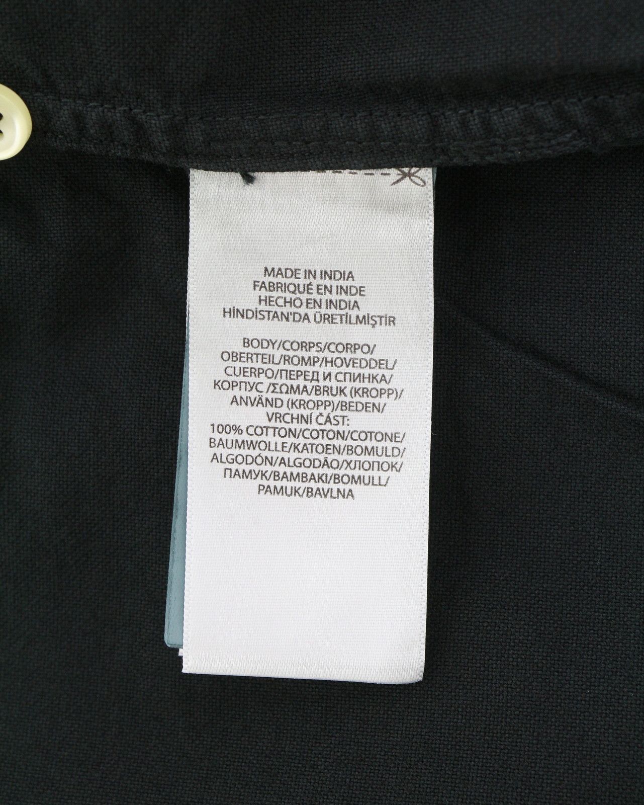 Ralph Lauren CORE REPLEN XL Black Button-Down Neck Slim Fit 87038 Size US XL / EU 56 / 4 - 9 Thumbnail