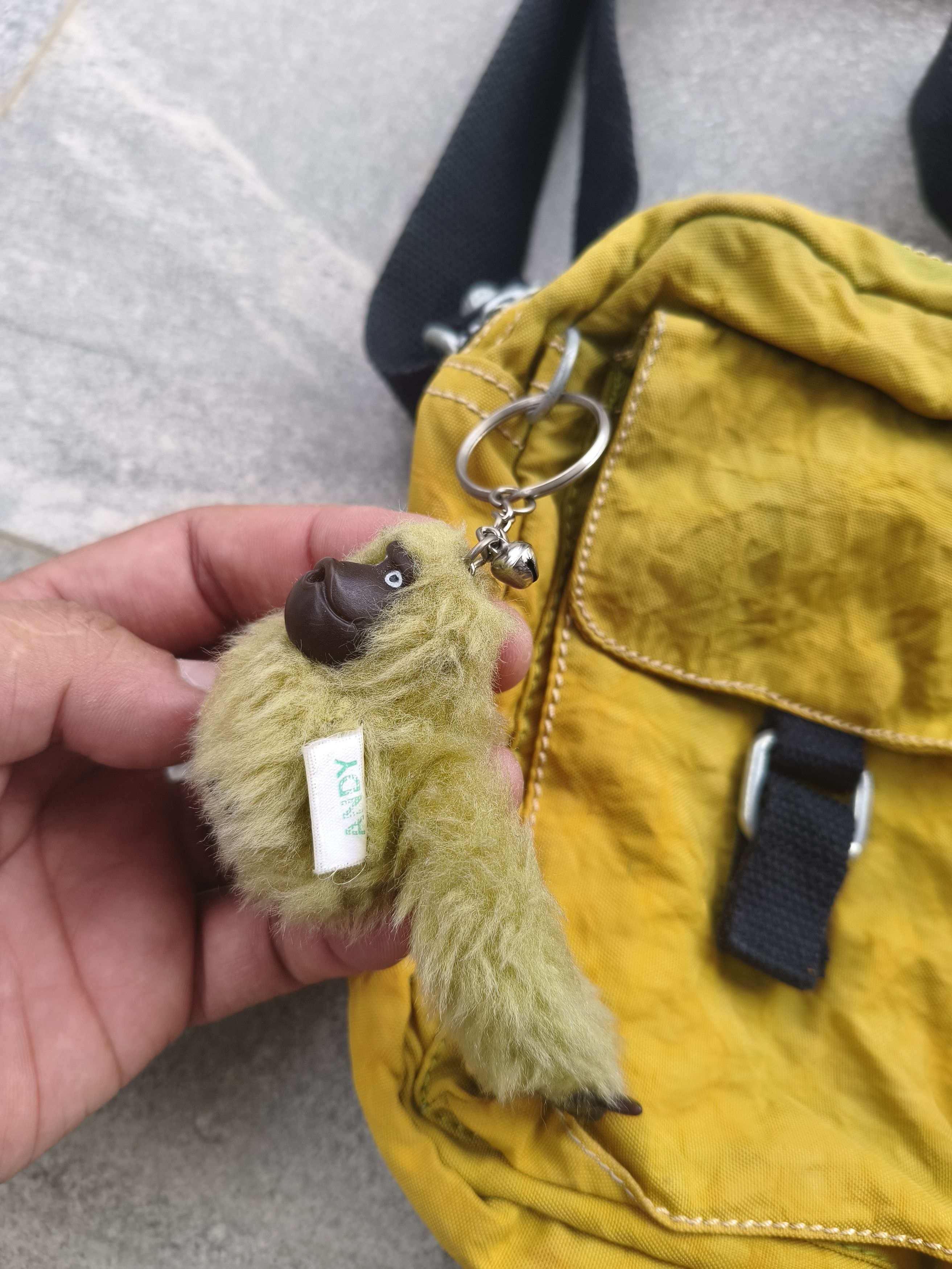 Vintage Vintage Y2K Kipling Candy Crossbody Bag with Monkey Keychain Size ONE SIZE - 2 Thumbnail