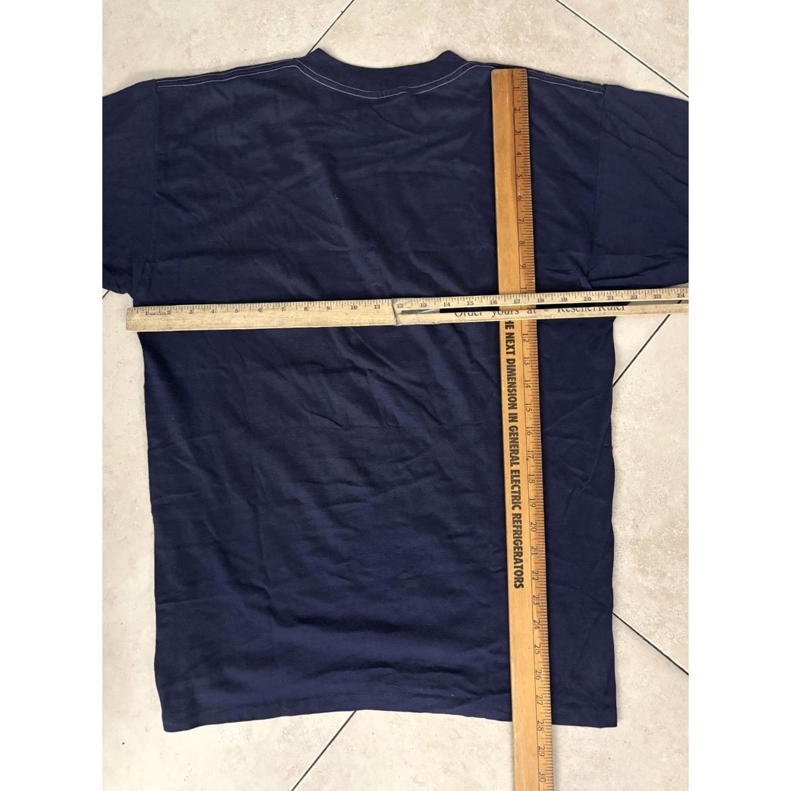 Vintage VINTAGE Medallion Shirt Mens XL Navy 50/50 Made USA 80s Graphic Boat Funny Crew Neck Short Sleeve T-Shirt Men Size US XL / EU 56 / 4 - 6 Thumbnail