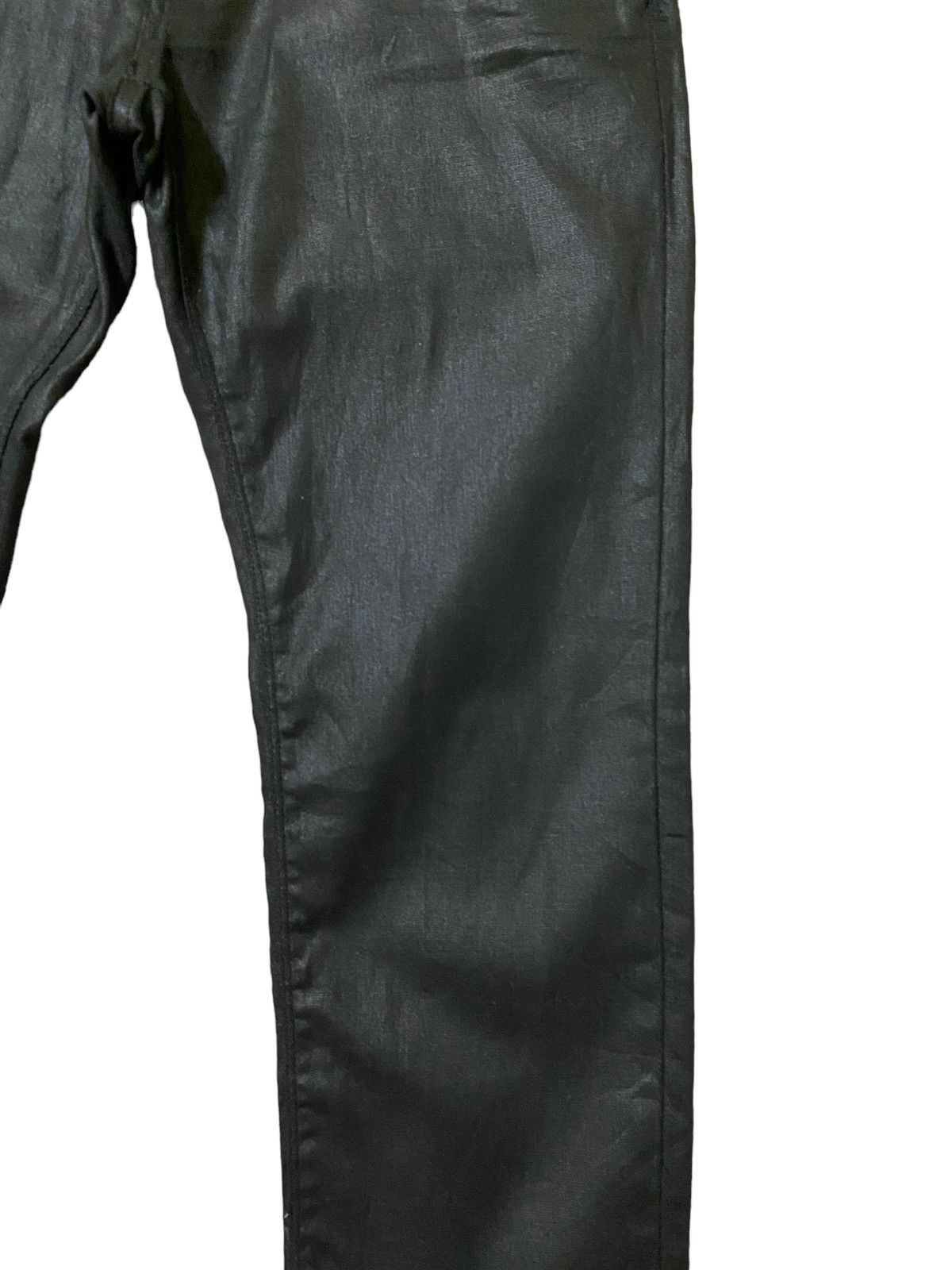 Renoma RARE ARCHIVE RENOMA HOMME WAXED DENIM JEANS Size US 30 / EU 46 - 6 Thumbnail