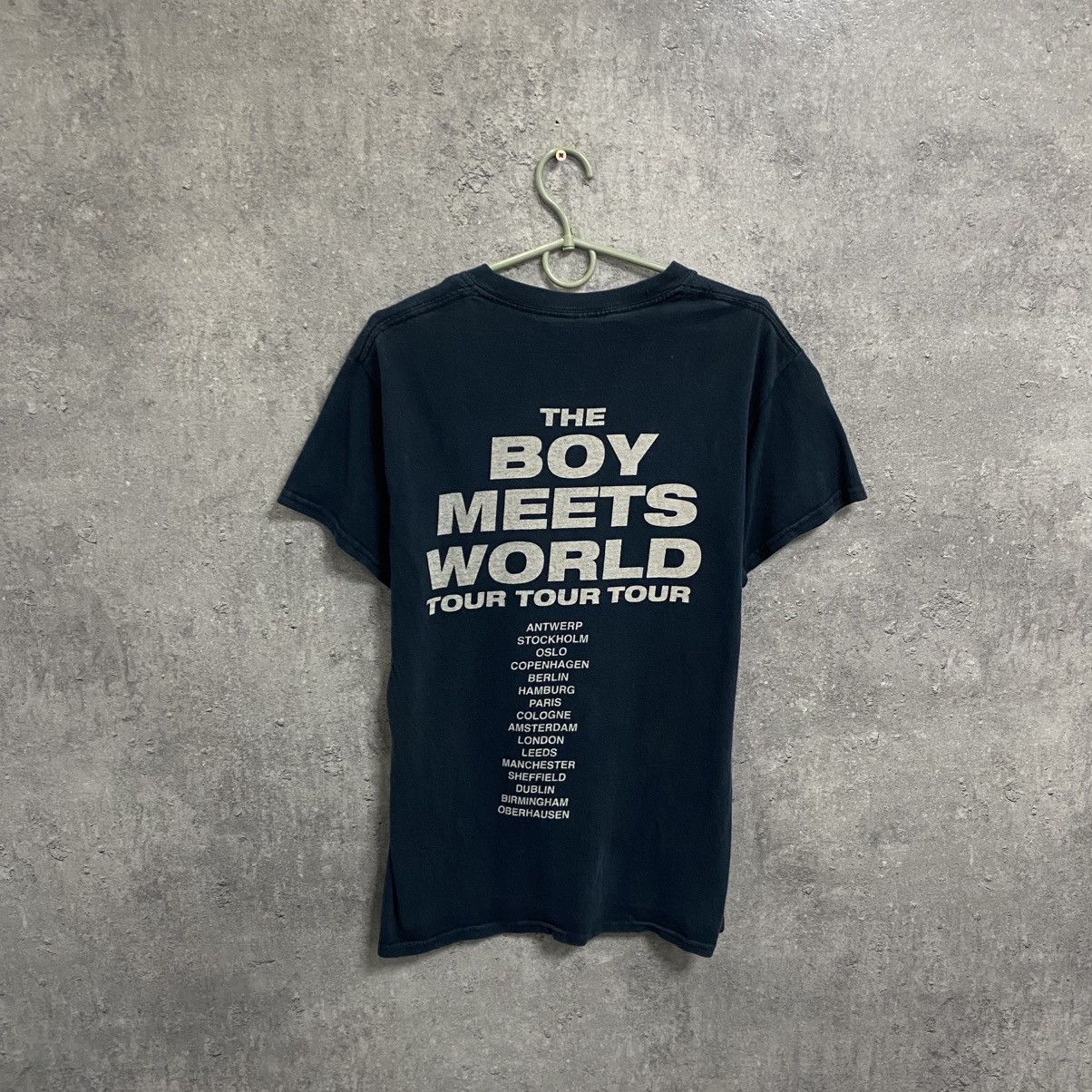 Vintage Vintage Drake T Shirt Tee The Boy Meets World Tour Big Logo Size US S / EU 44-46 / 1 - 2 Thumbnail