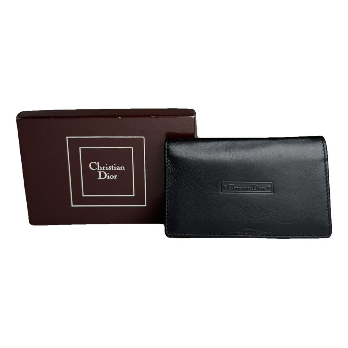 Dior Black Leather Purse Size ONE SIZE - 1 Thumbnail