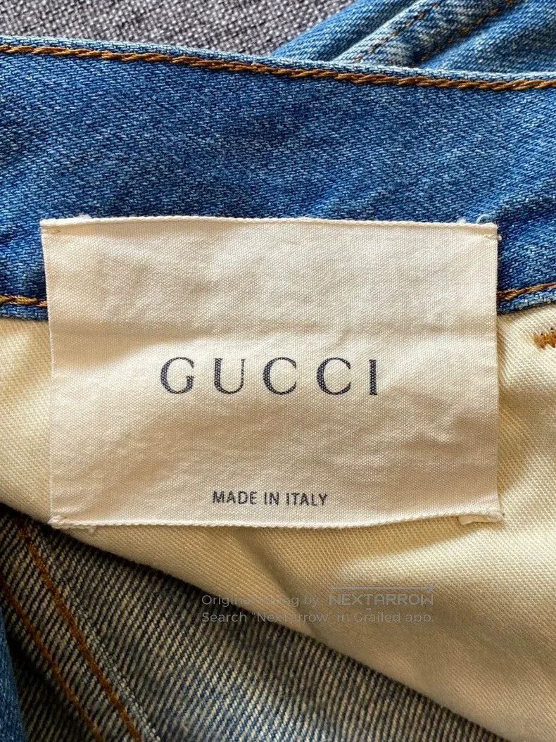 Gucci Gucci Patterned straight shorts and jeans Size 29" - 7 Thumbnail