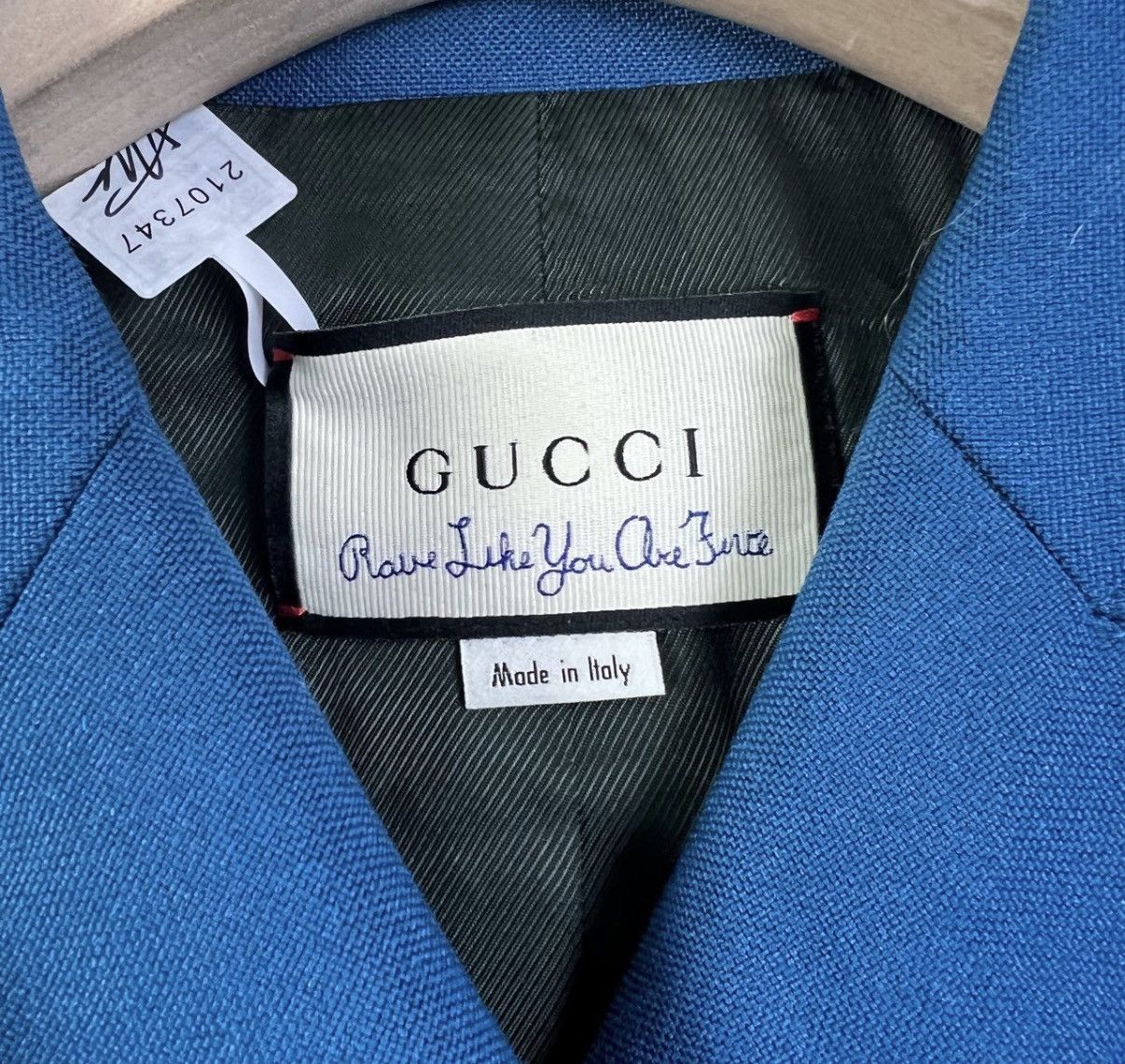 Gucci Gucci/Blue Wool Suit Set K12 Size S / US 4 / IT 40 - 3 Thumbnail