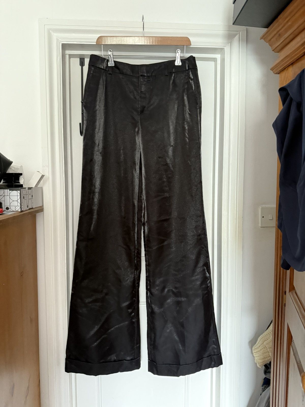 Gucci Gucci wide leg pants size 46 Size 32" / US 10 / IT 46 - 1 Thumbnail