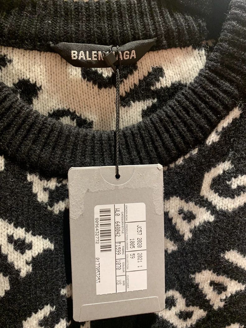 Balenciaga Balenciaga Year of the Ox Limited Edition Black Sweater Size US XS / EU 42 / 0 - 2 Thumbnail