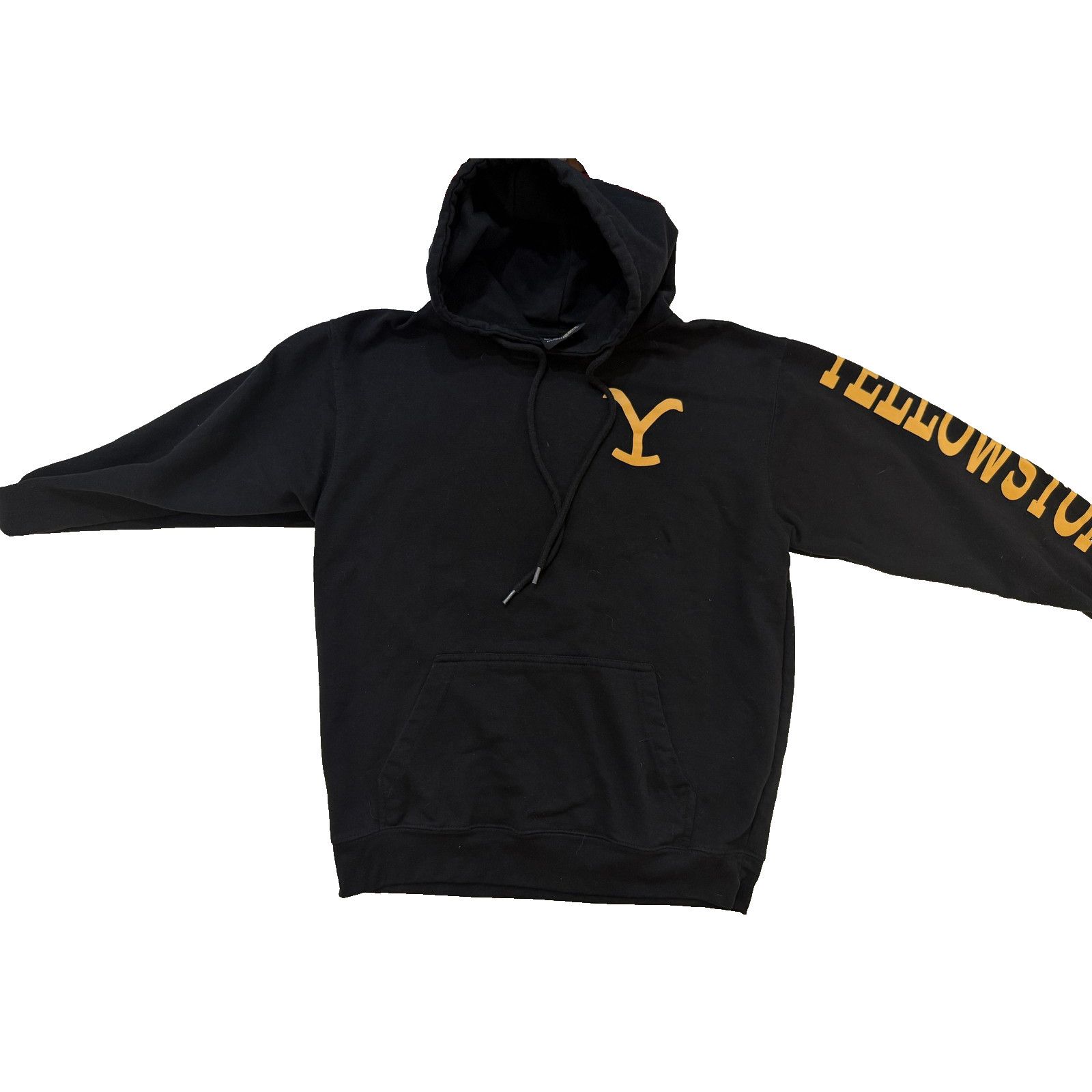 & Other Stories Yellowstone Hoodie Mens Medium Dutton Ranch Sweatshirt 2022 Size US M / EU 48-50 / 2 - 3 Thumbnail
