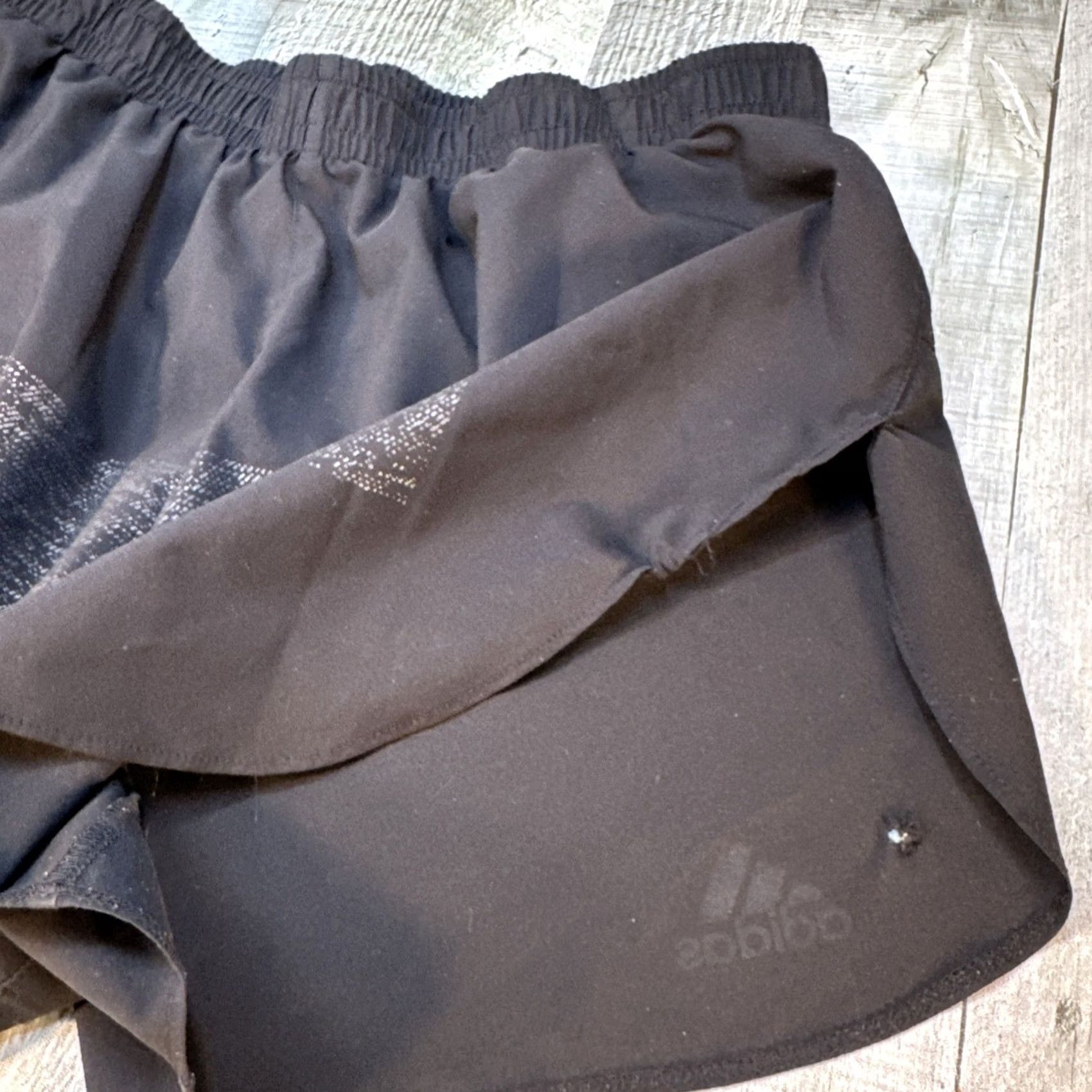 Adidas Adidas Women’s Shorts Athletic M Black Lined One Pocket Medium Shorts Women’s Activewear Size 32" / US 10 / IT 46 - 4 Thumbnail