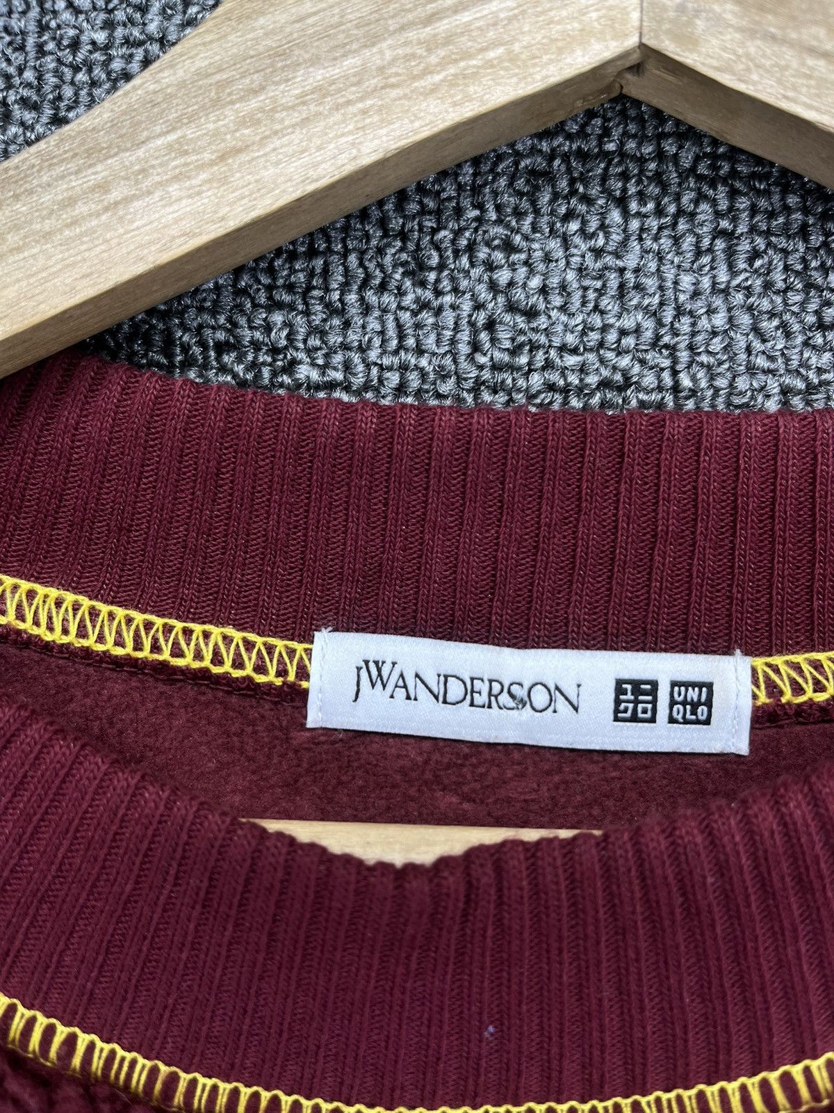 JW Anderson × Uniqlo J.W.Anderson X Uniqlo Deep Pile Fleece Red Sweatshirt Size US L / EU 52-54 / 3 - 8 Thumbnail