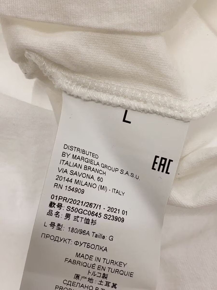 Maison Margiela SS21 Ringer T-Shirt Size US L / EU 52-54 / 3 - 4 Thumbnail