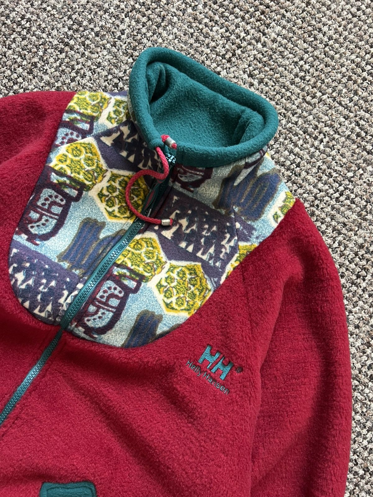 Helly Hansen Vintage 90s Helly Hansen Zip Up Fleece Jacket Size US M / EU 48-50 / 2 - 6 Thumbnail