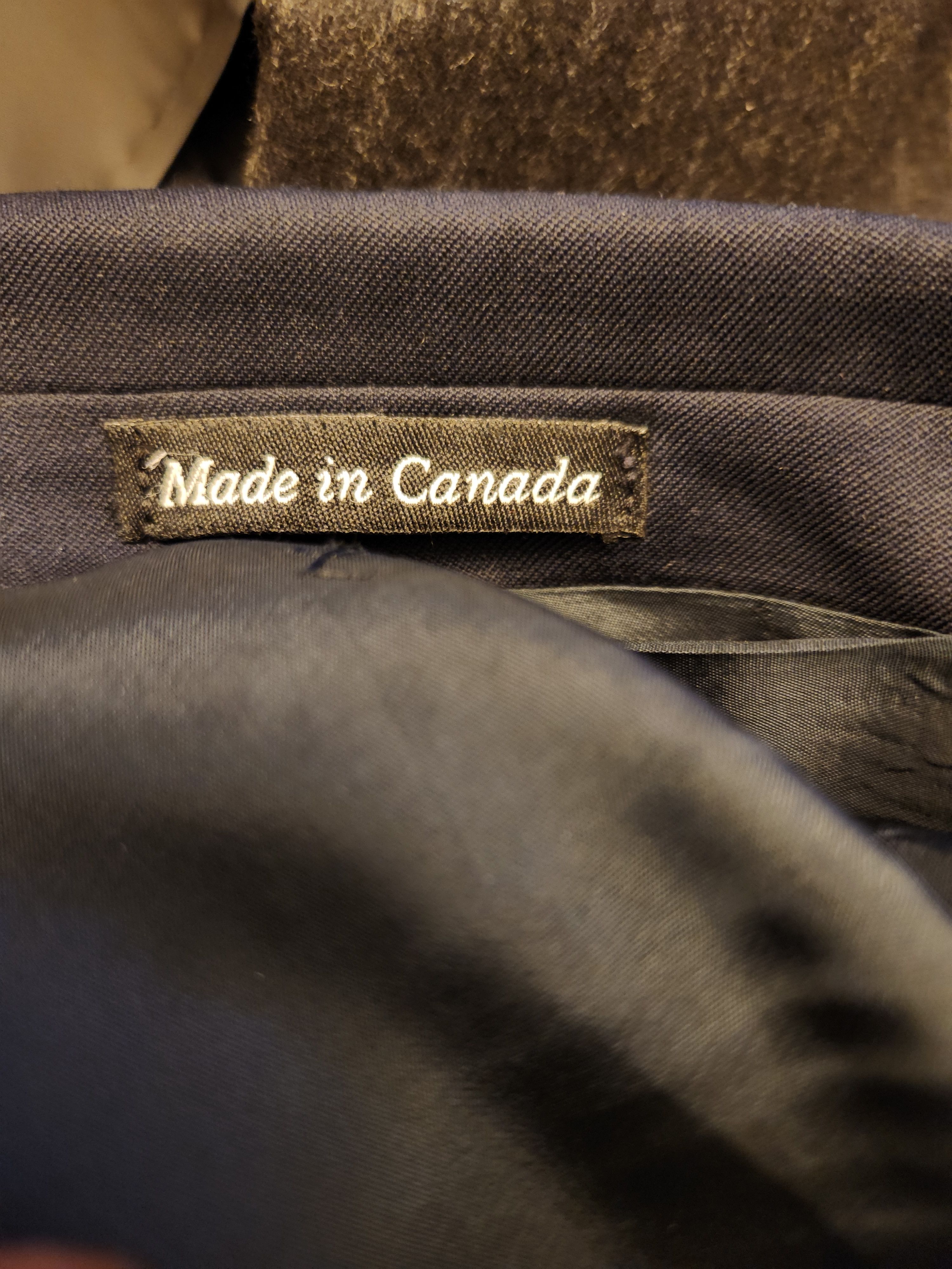 Yves Saint Laurent 100% Wool Double Breast Blue Blazer Size 42R - 6 Thumbnail