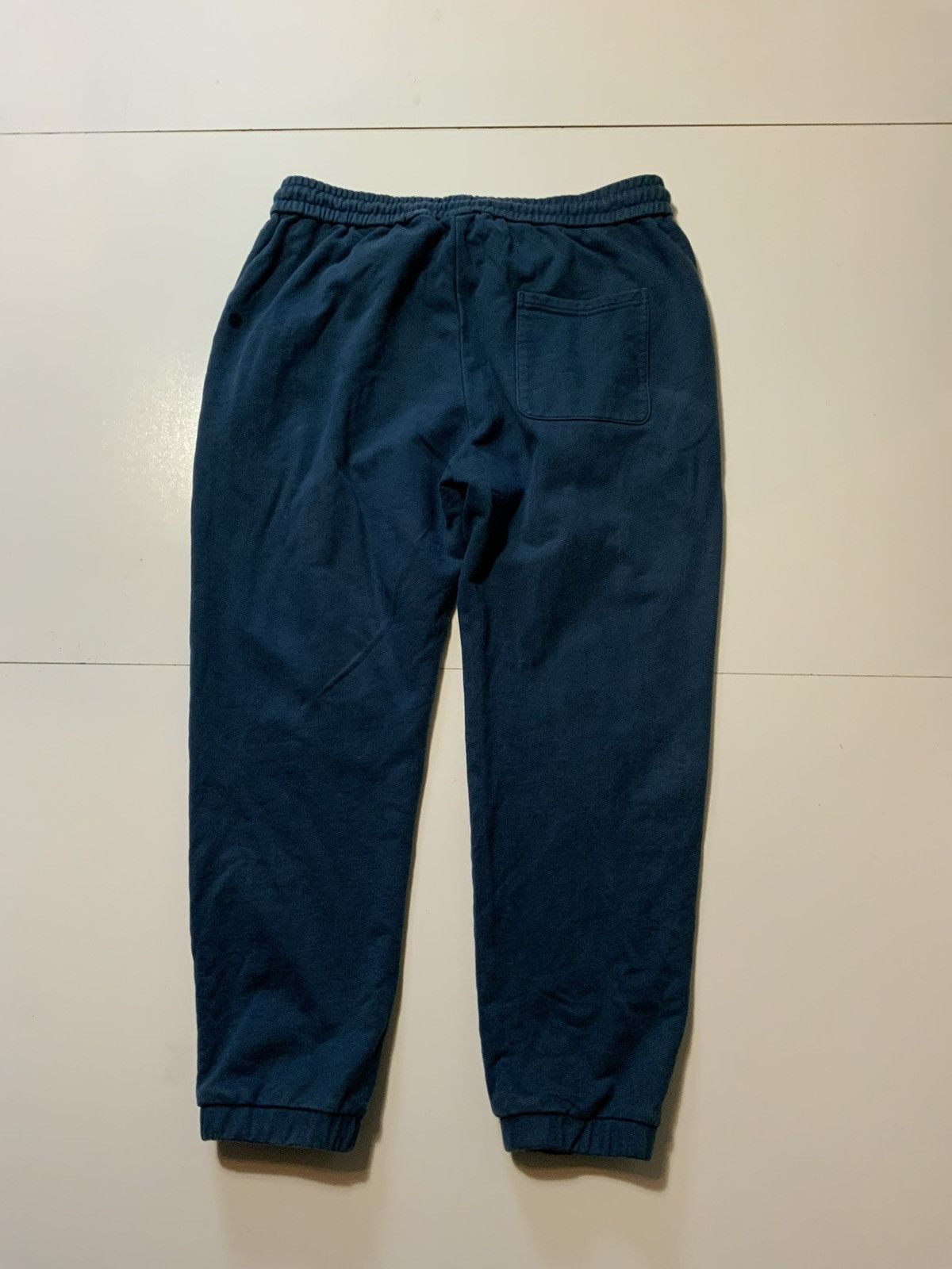 Mifland Mifland Script Fleece Knit Blue QS II 13oz Jogger Sweatpants Size US 36 / EU 52 - 3 Thumbnail