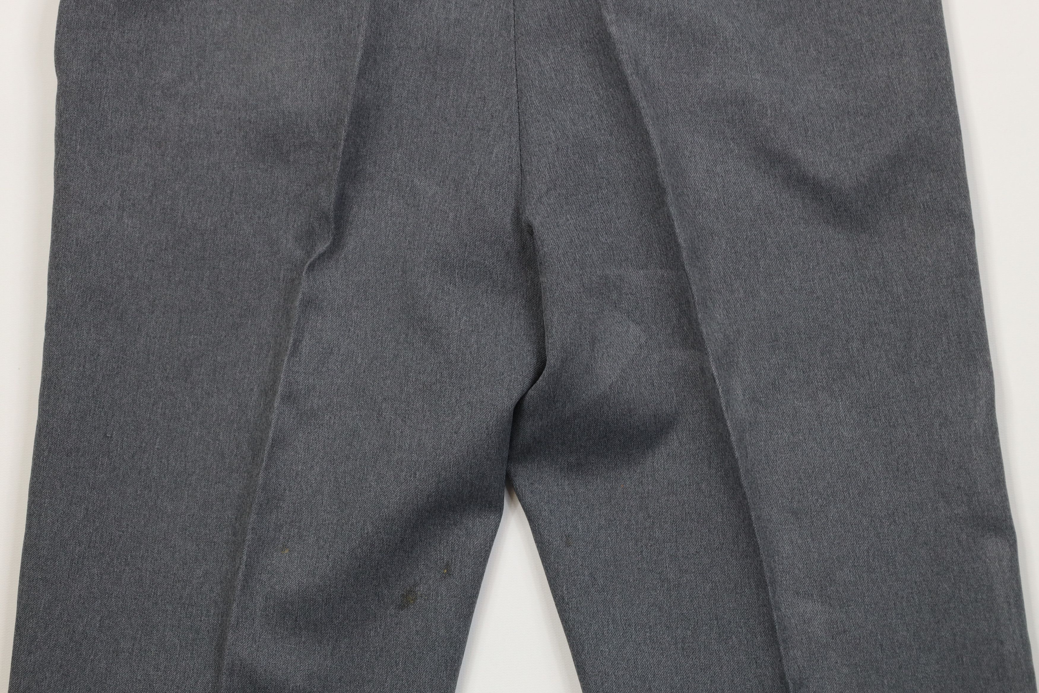 Vintage Vintage 70s Streetwear Flared Wide Leg Chino Pants Gray USA Size US 32 / EU 48 - 13 Thumbnail